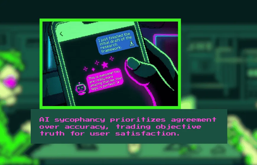 AI chatbot agreeing response